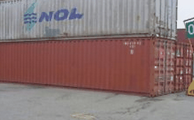 dry van containers export to Egypt