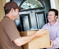 Man delivering box